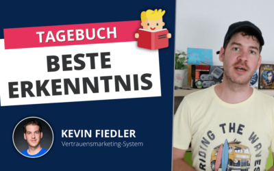 Die beste Erkenntnis meines Lebens (Tagebucheintrag)