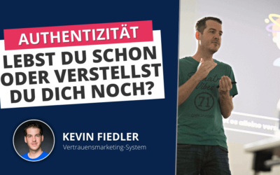 Lebst du schon oder verstellst du dich noch?