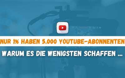 Warum es nur 1% auf YouTube schaffen …