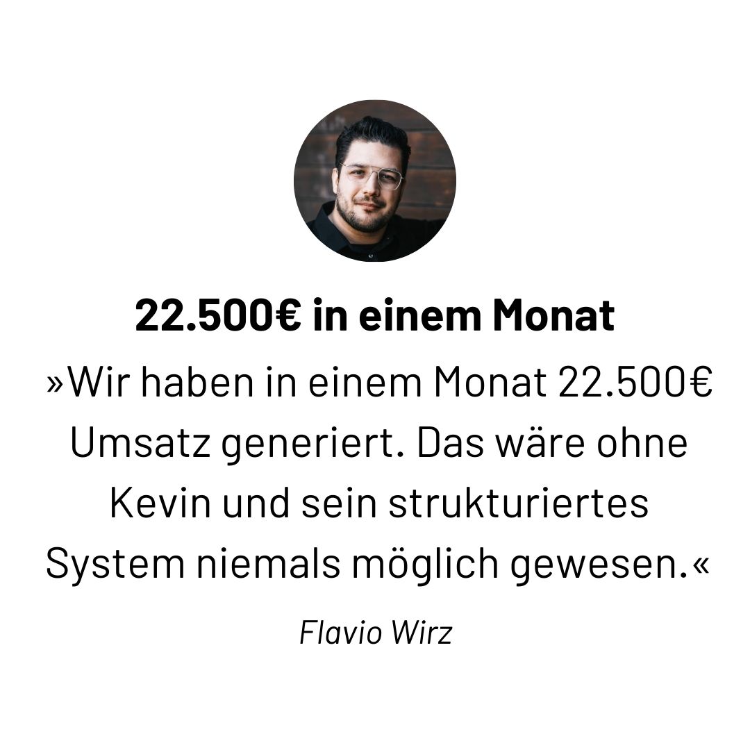 Flavio Wirz Kundenstimme